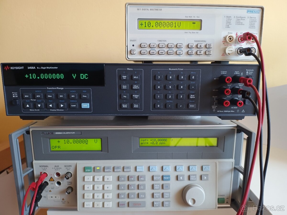 # Přesný 7½ místný multimetr PREMA 5017 # - 5