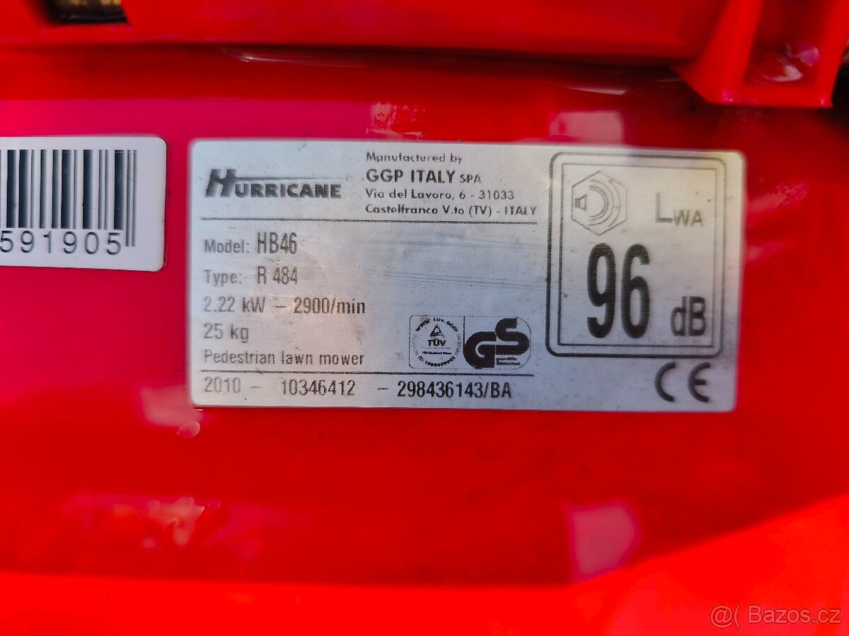 Prodám benzínovou sekačku - 5