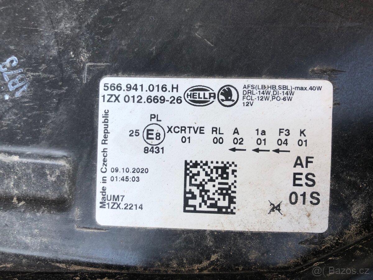 Š. Kodiaq - originální světla full Led - 5