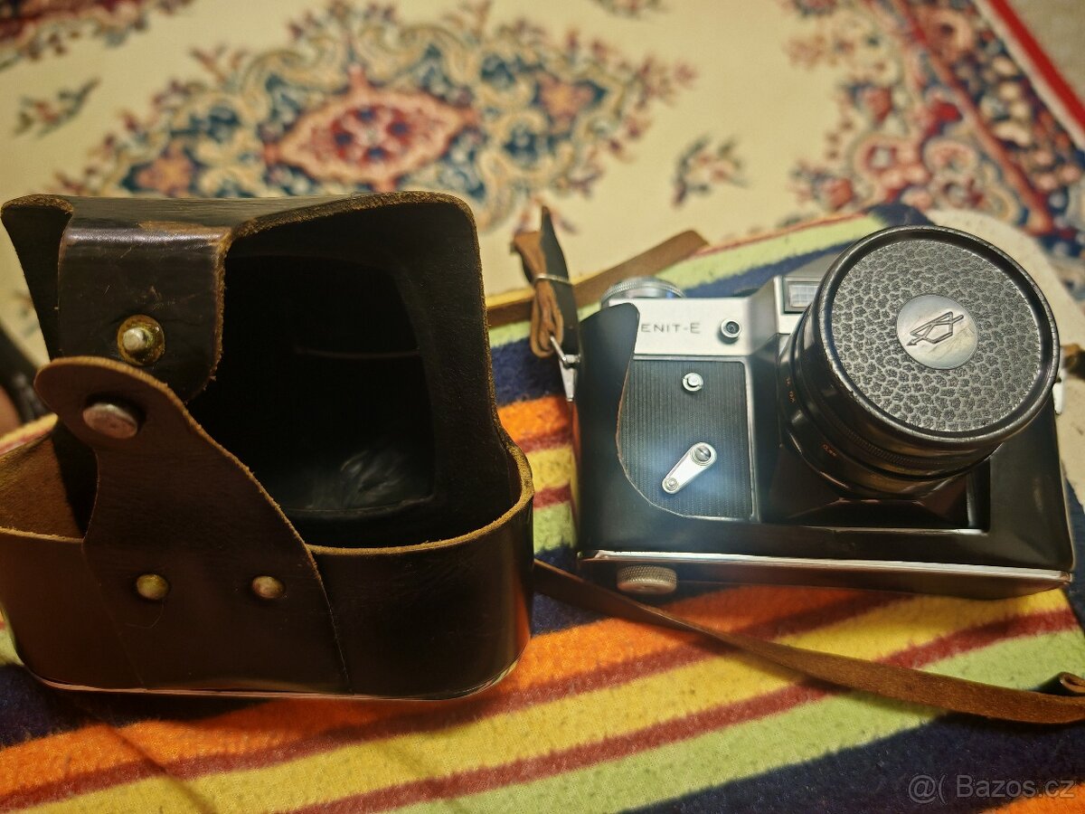 Zenit-E + Industar-50-2 – plně funkční, pěkný stav - 5