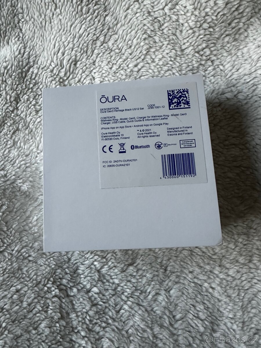 OURA ring, 3.gen vel. 12 - 5