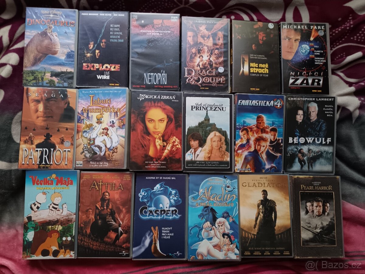 Originální VHS ze soukromé sbírky - 5