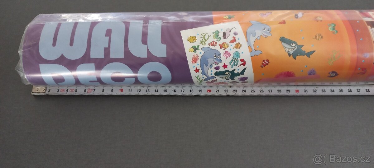 Dětská samolepka na zeď K 0822, Delfín, AG Design, - 5