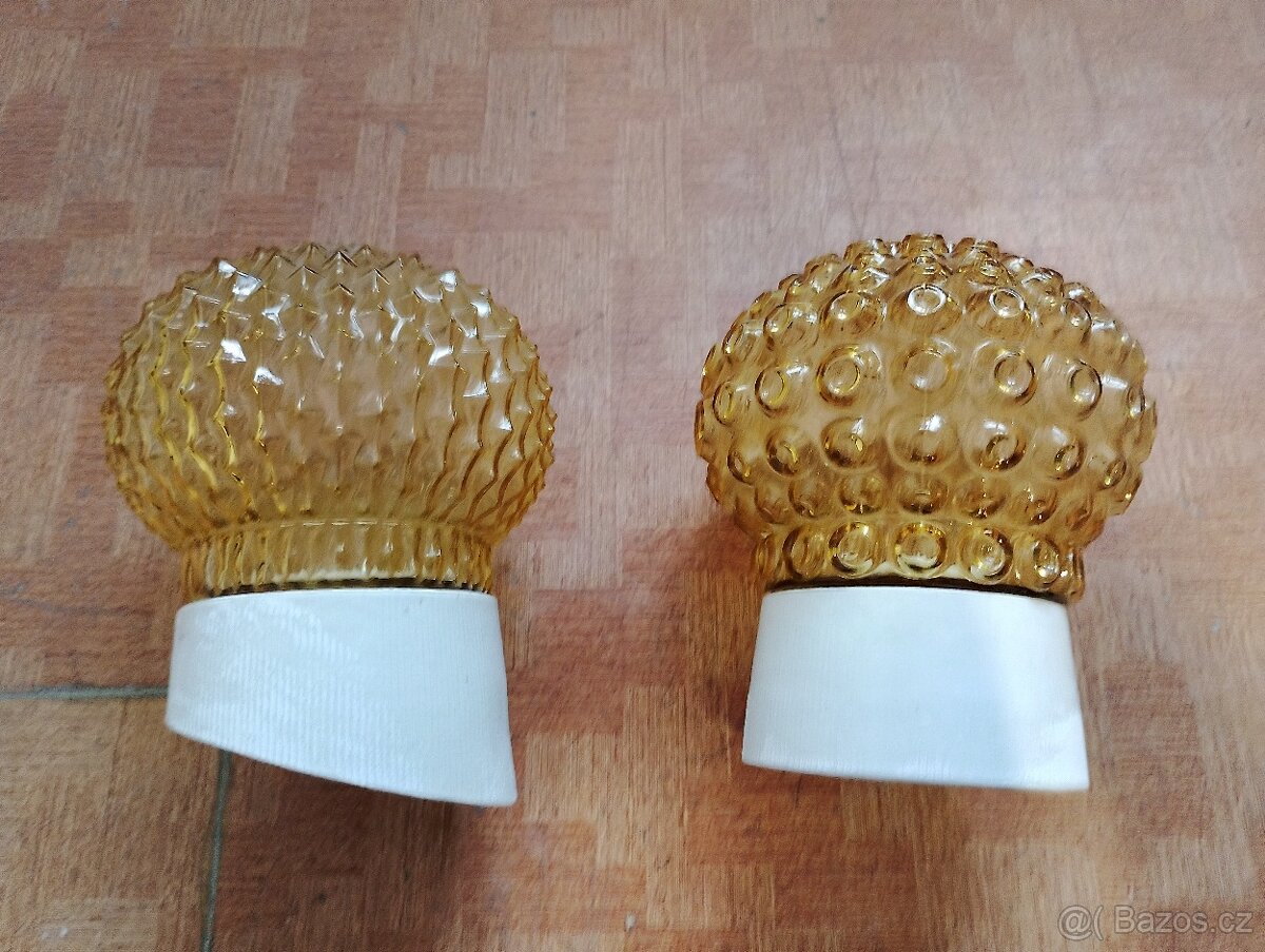 Staré keramické svítidlo světlo - 5