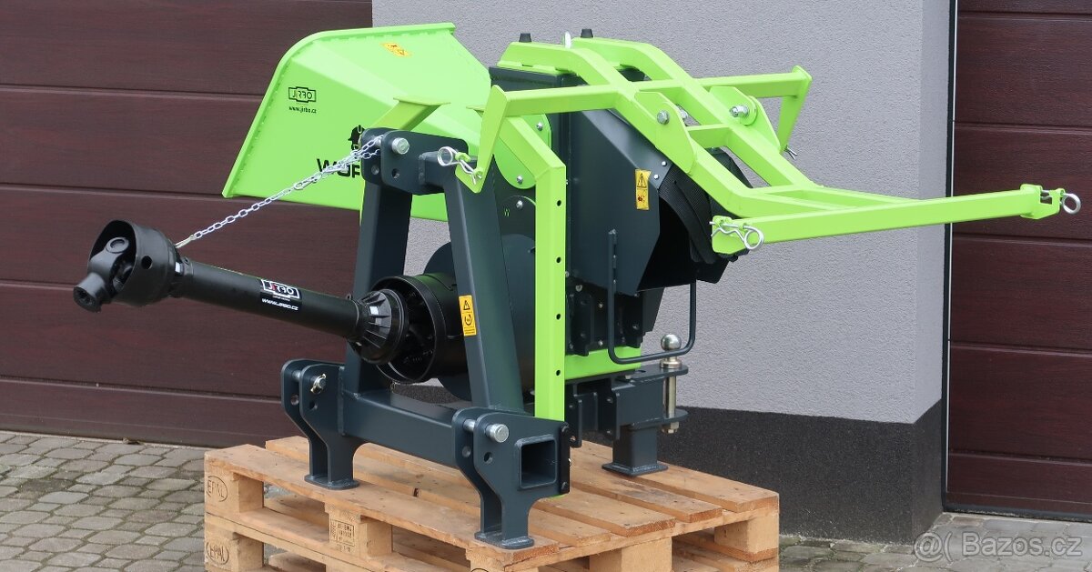 Štěpkovač špalíkovač za traktor do120mm BIG BAG - 5