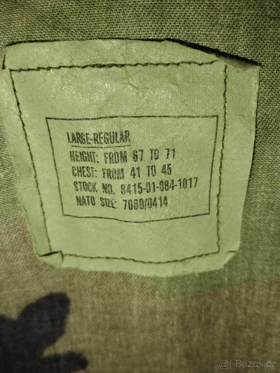 Blůza a čepice US army - 5