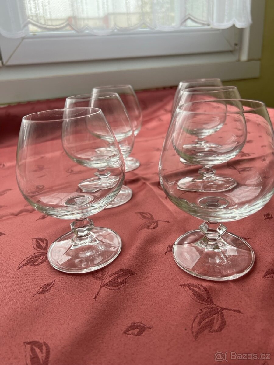 Skleničky na brandy, koňak a rum - 5