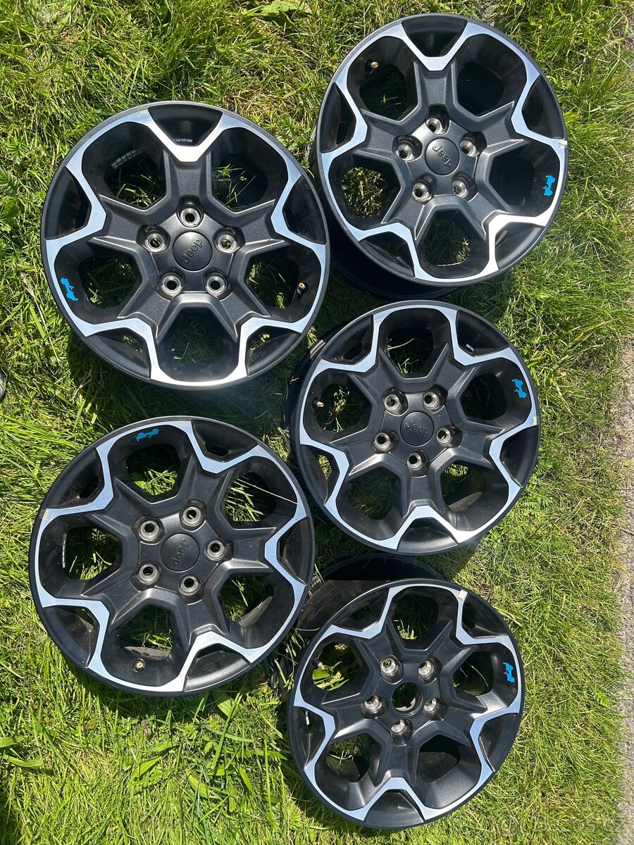 Disky alukola Jeep 5x127 Wrangler 2023