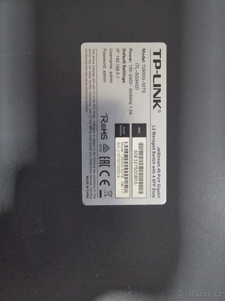 TP-LINK switch T2600G-52TS - podruhé snížená cena - 5