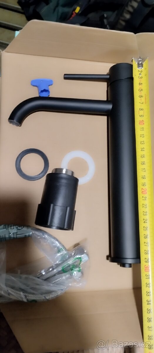 Dřezová baterie černá nová. - 5