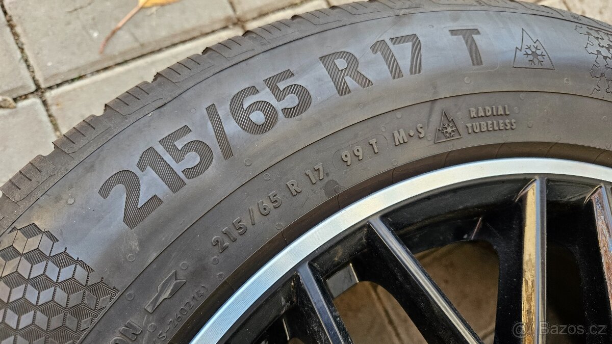 Zimní Sada Alu Kola 5x114.3 215/65 R17 Hyundai Tucson - 5