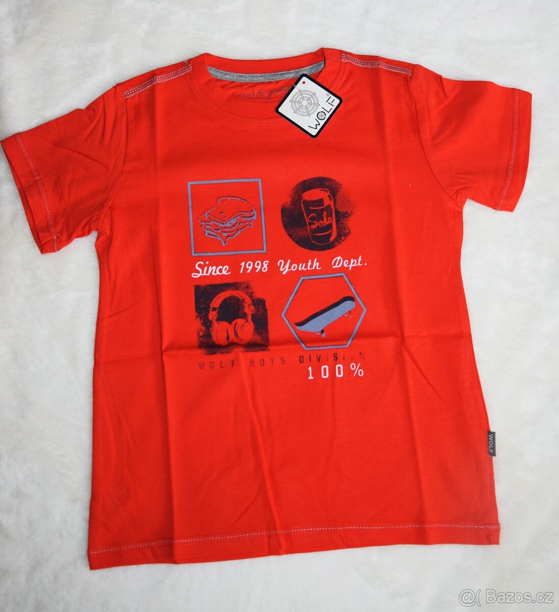 Chlapecká trička Wolf vel.104 NOVÁ - 5