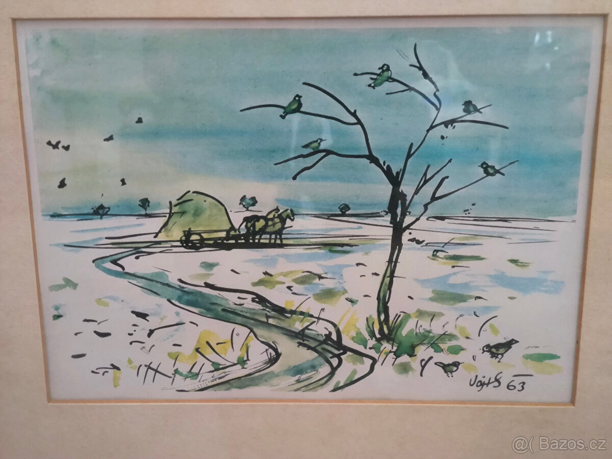 Obraz rok 1963, autor Vojts - 5