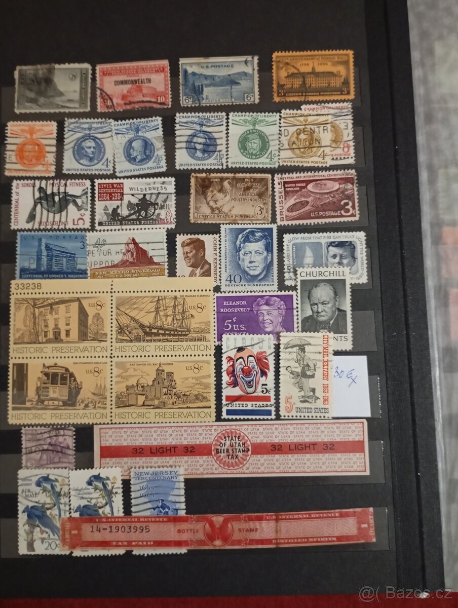 Album známek USA - 5