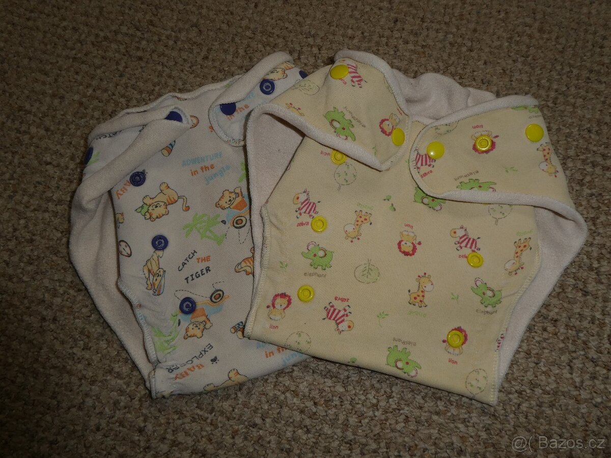 Kompletní sada bambusových plenek - 5