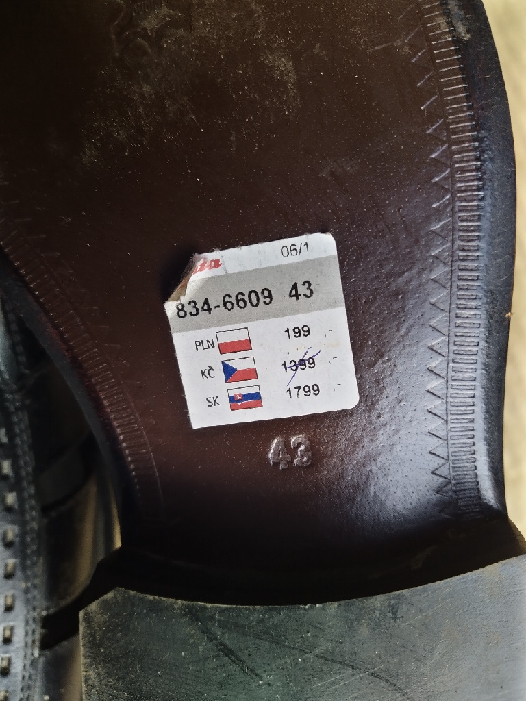 Pánské boty Baťa nové - 5