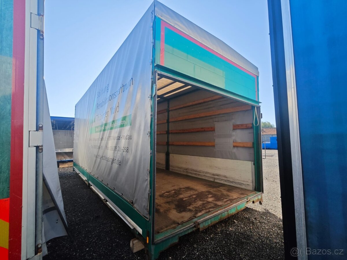 Valníková nástavba - 620 cm bočnice + plachta - 5