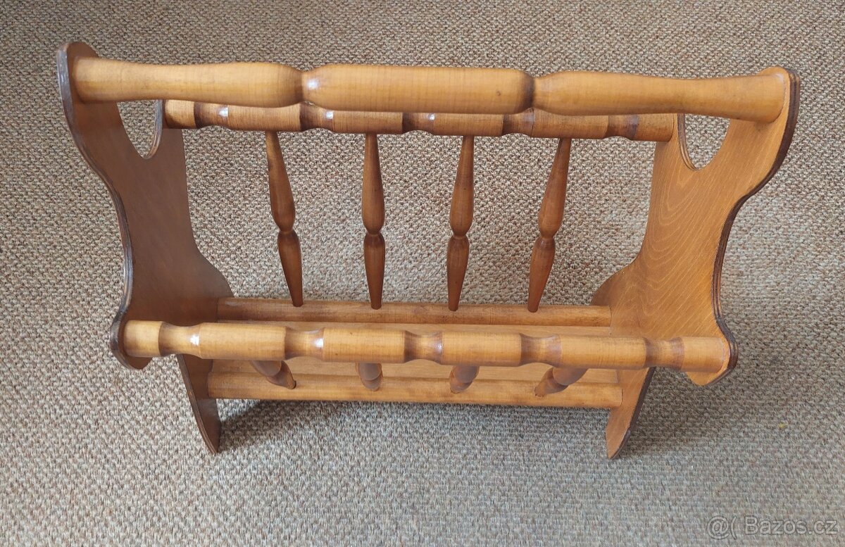 Retro stojan na časopisy - 5