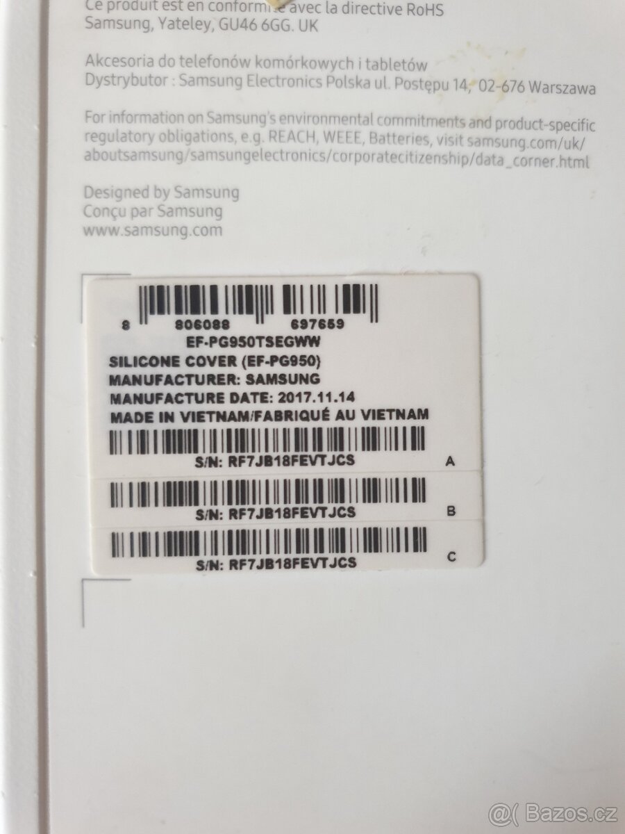 Silikonový kryt Samsung Galaxy S8 - 5