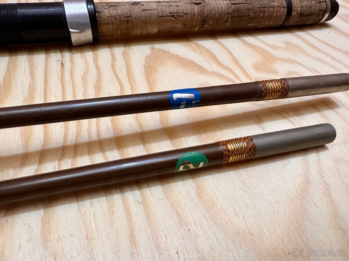 RETRO PŘÍVLAČOVÝ PRUT ABU SUECIA DUET ZOOM 2,10m / 3-15g & 1 - 5