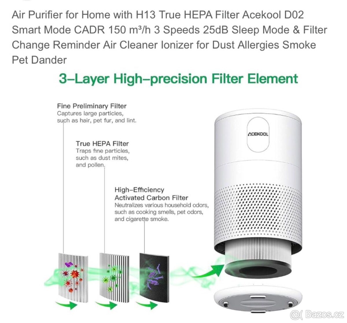 Čistička vzduchu Acekool - 5