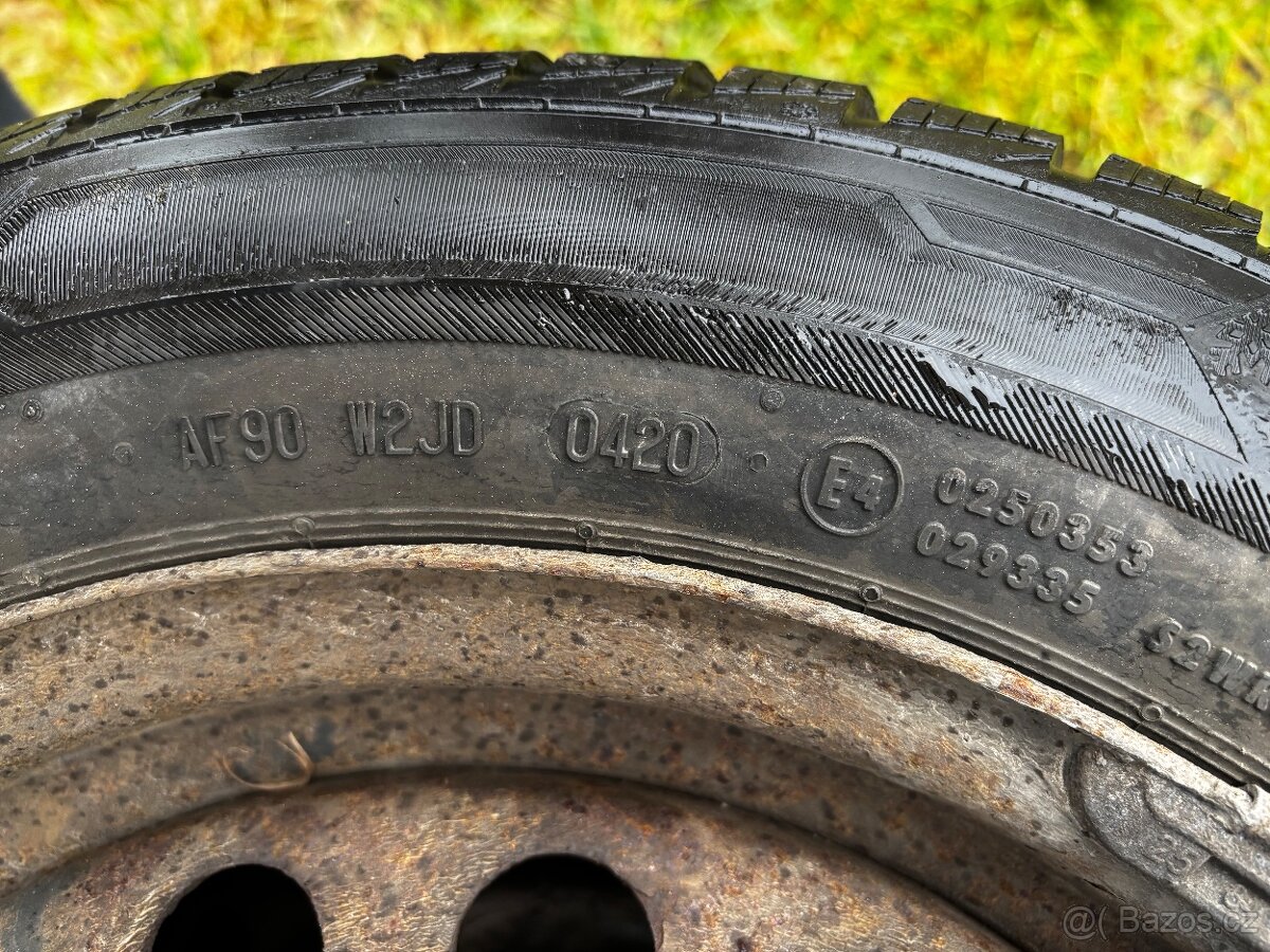 4x100 r15 185/60/15 zimní kola - 5