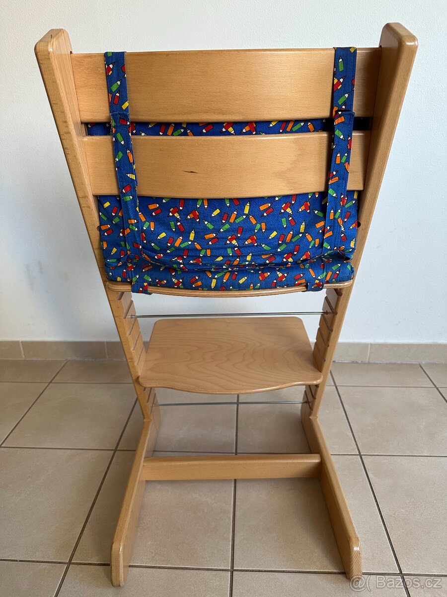 "Rostoucí" dětská židle (s polstrováním) - 5