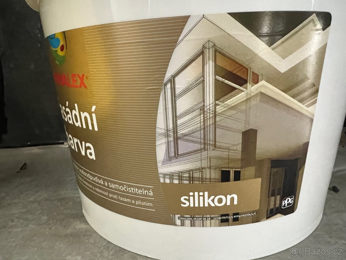 Silikonová fasádní barva Primalex - 5