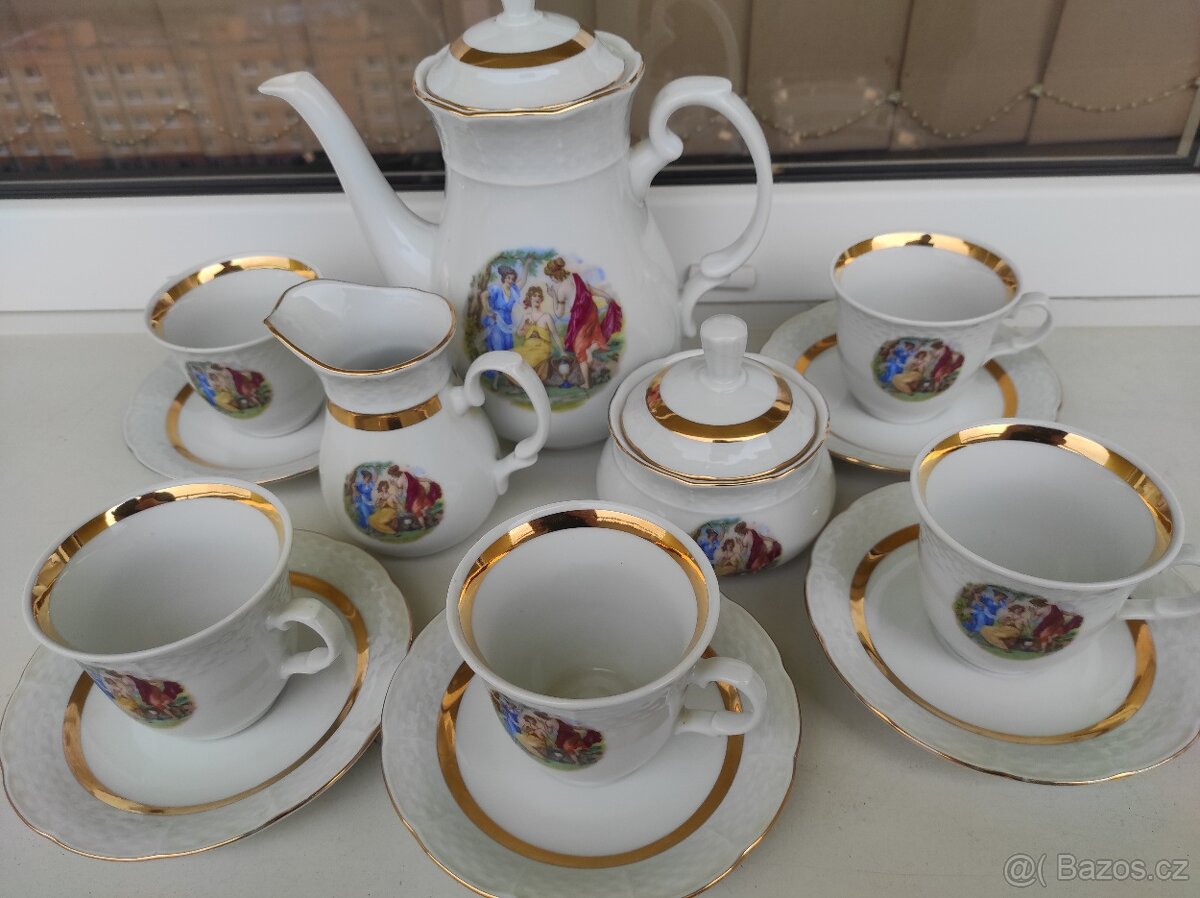 5 dílný kávový servis - 5