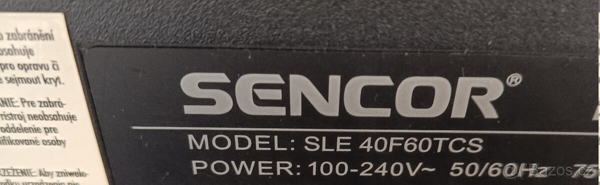 40(102cm) TV Sencor SLE 40F60TCS - 5