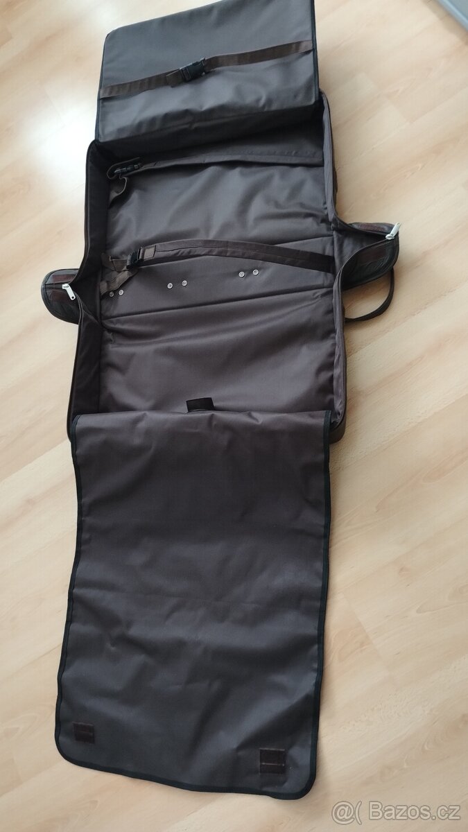 Kožená cestovní taška na oblek - 5