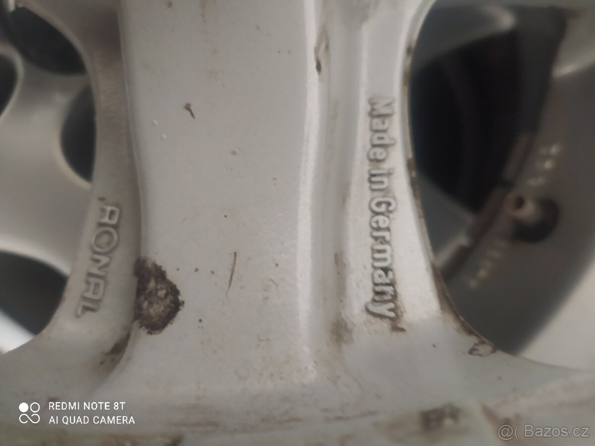 4 ks ALU disky Ronal 235/70 R15,7J×15H2 - 5