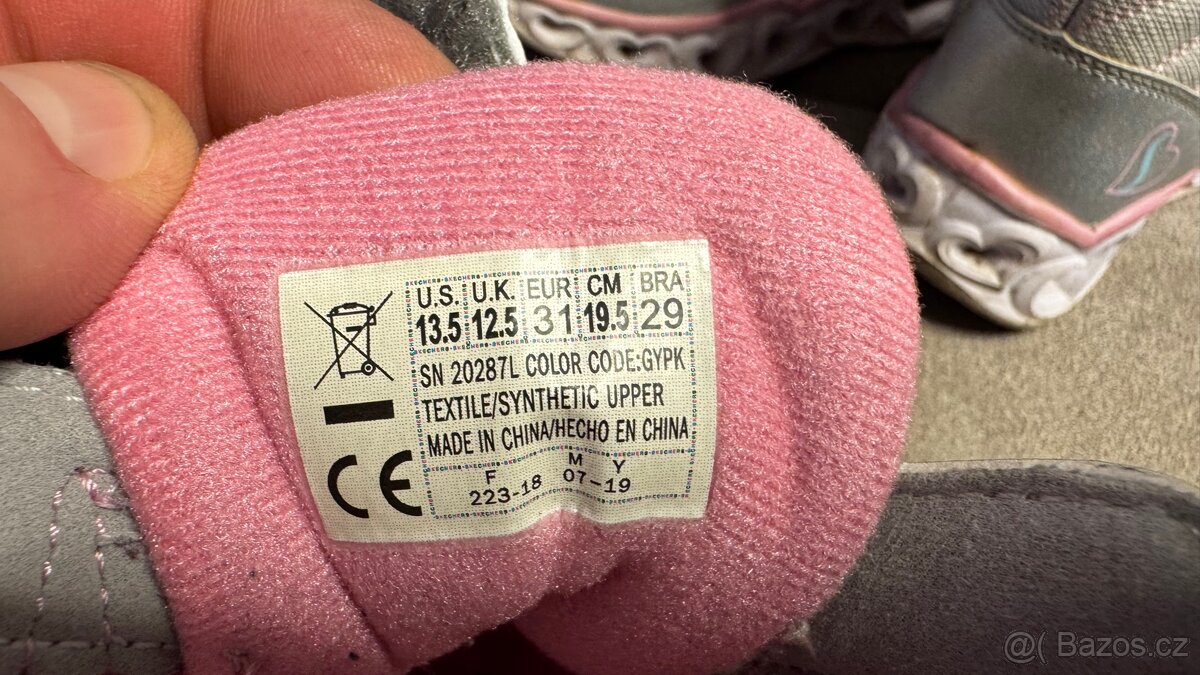 Boty Skechers svítící - 5