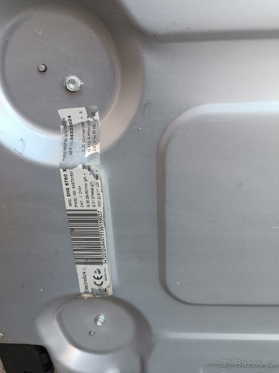 Plynová varná deska - 5