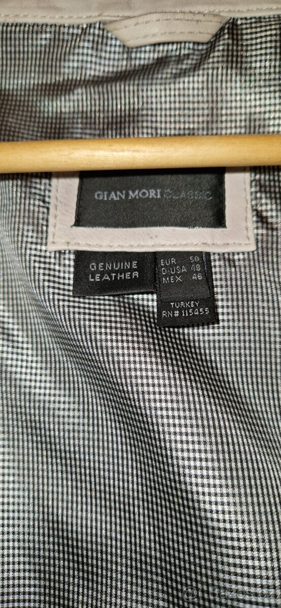 Pánská kožená bunda - 5