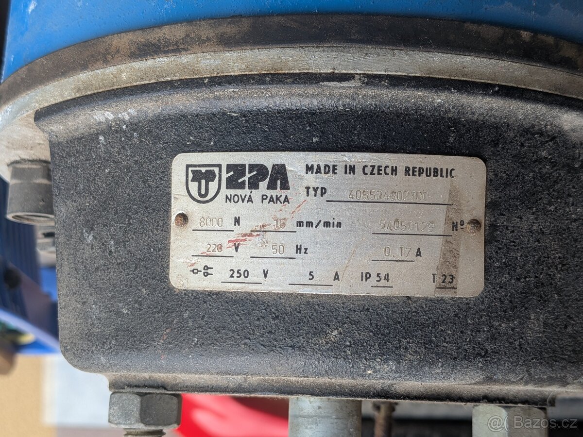 ZPA Servomotor elektrický táhlový 8000 N - 5