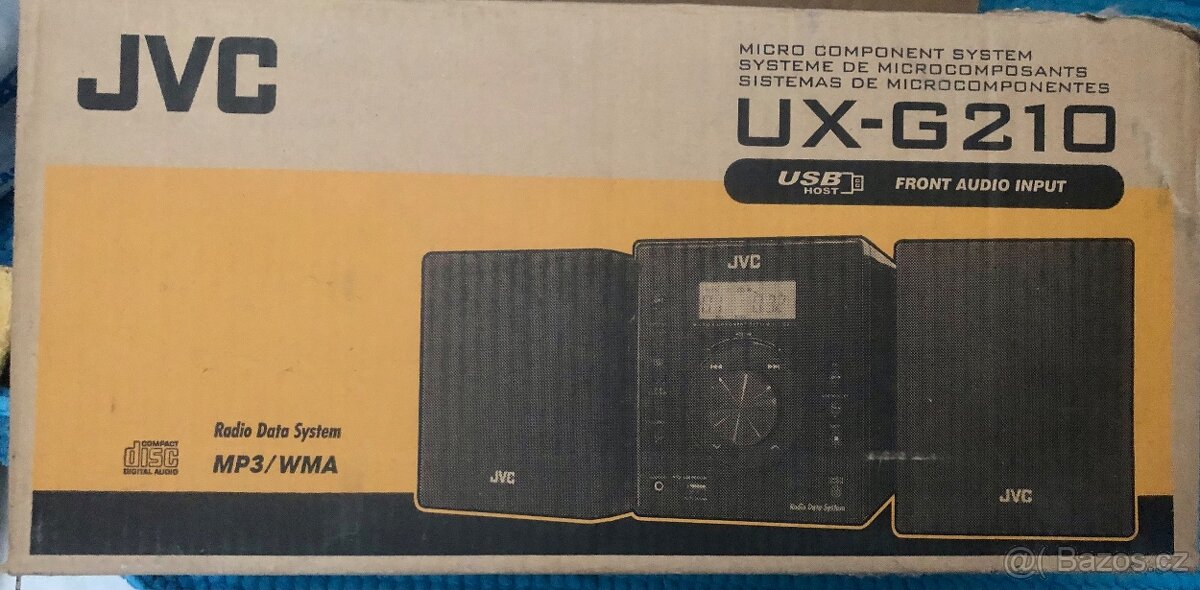 Mikrosystém JVC UX-G210. - 5