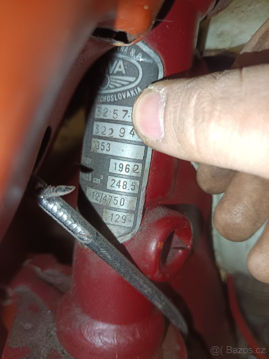 Jawa 250 353 kyvacka - 5