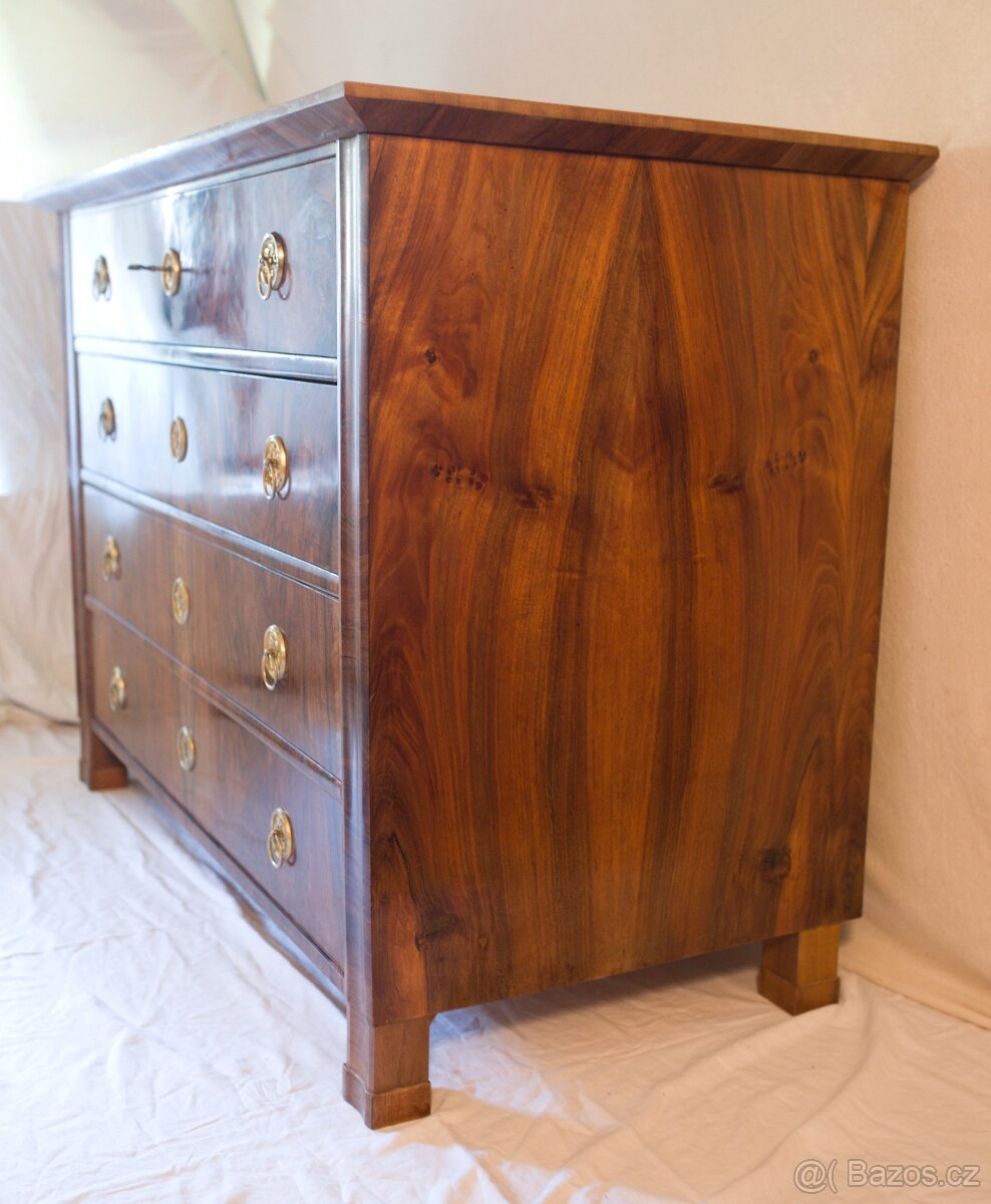 Psací komoda biedermeier - 5