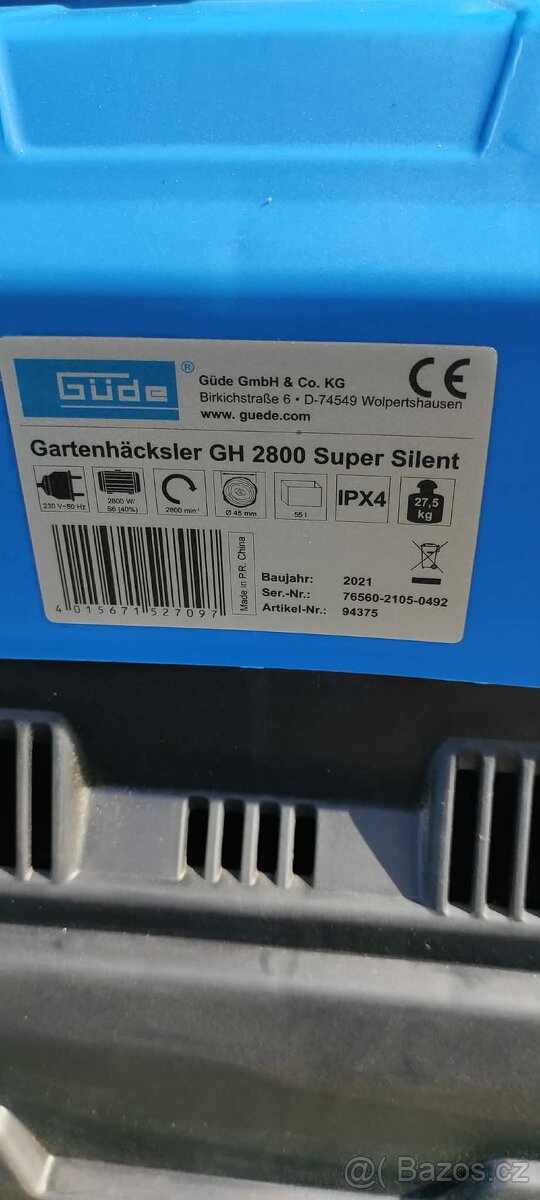 Štěpkovač větví - 5