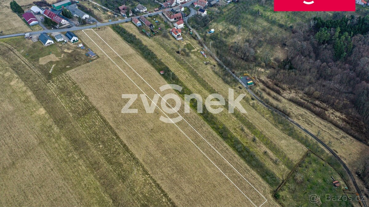 Prodej pole 3 393 m², Haluzice, ev.č. ZL04601 - 5