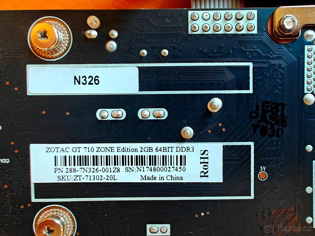 Grafická karta ZOTAC GT 710 ZONE EDITION 2GB - 5
