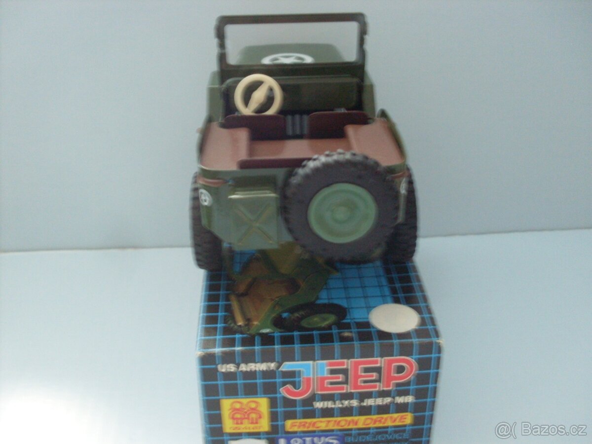 Plechový model JEEP WILLYS 1:20 ITES - 5