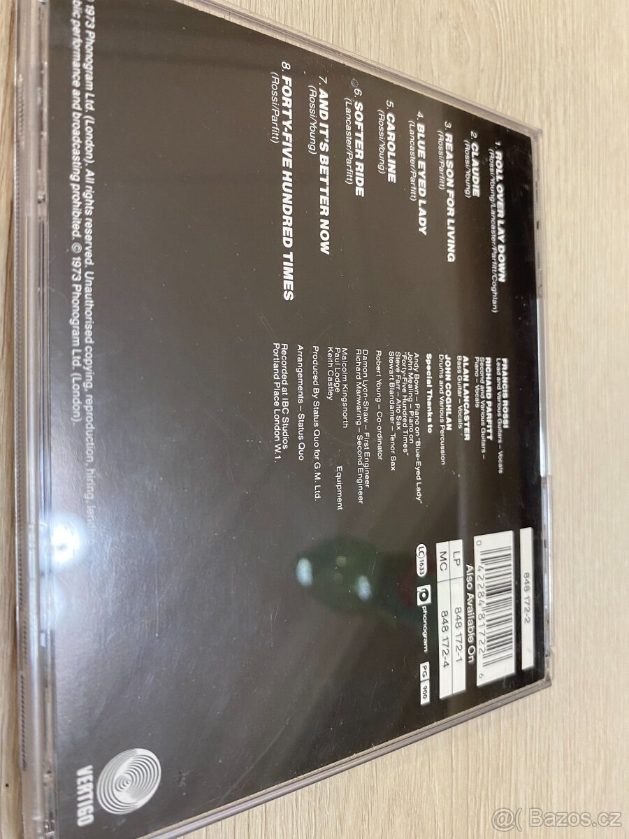 Status Quo – Hello, 1973, RE 1993 - 5