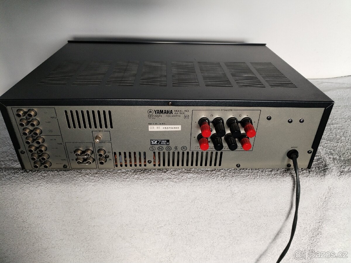 Yamaha AX-500 – stereo zesilovač - 5