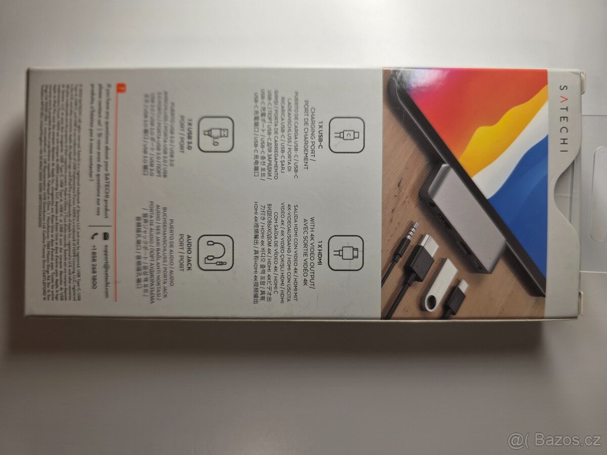 Prémiový USB-C HUB Satechi k tabletu, notebooku - 5