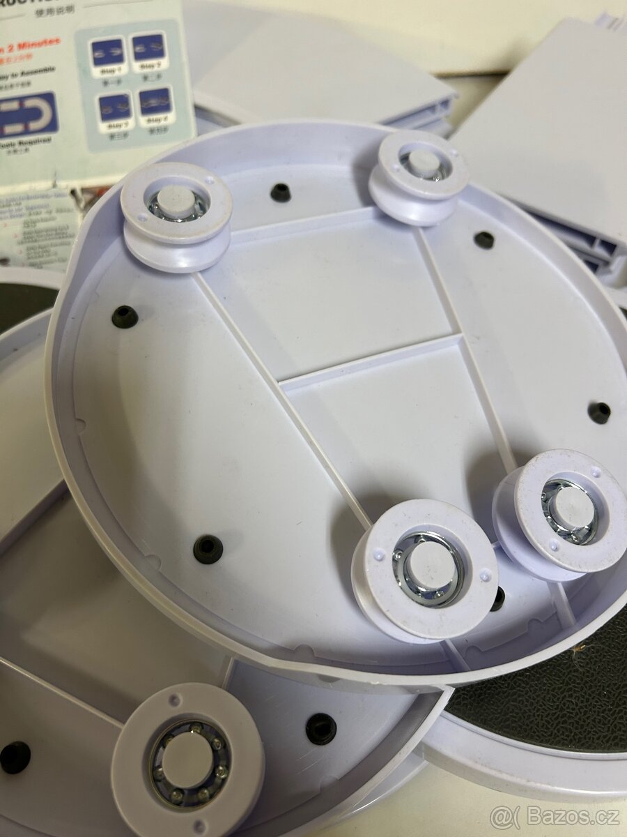 Otočný podnos 360° + 8 talířků - 5