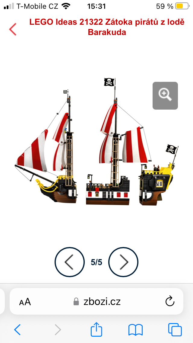 Lego 21322 Pirátská zátoka - 5
