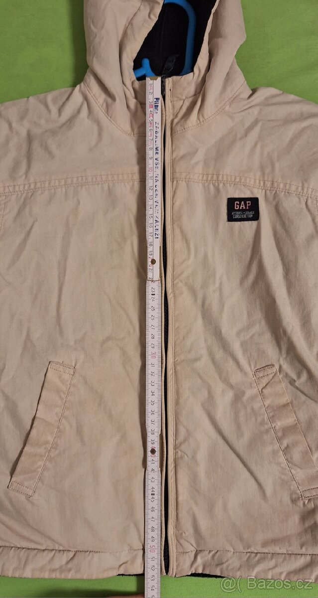 Chlapecka oboustranna bunda GAP, vel. 122-128 - 5