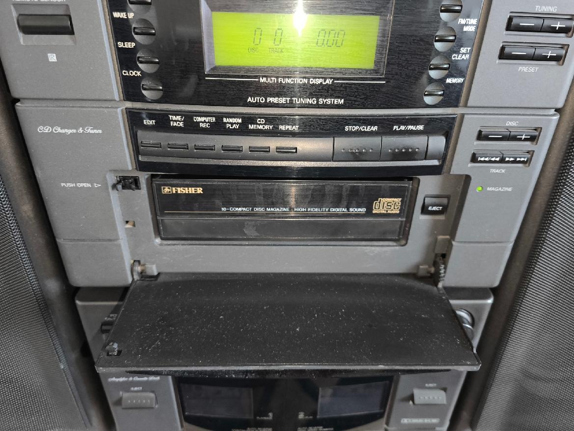 HIi-Fi věž Fisher CAC G80 s repro, pěkný stav - 5